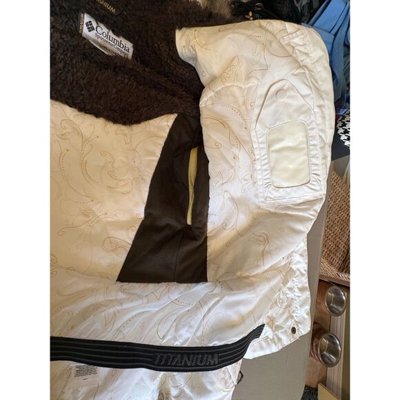 Columbia Omni Tech Snow Jacket and Pants in White Size Large - Picture 10 of 16